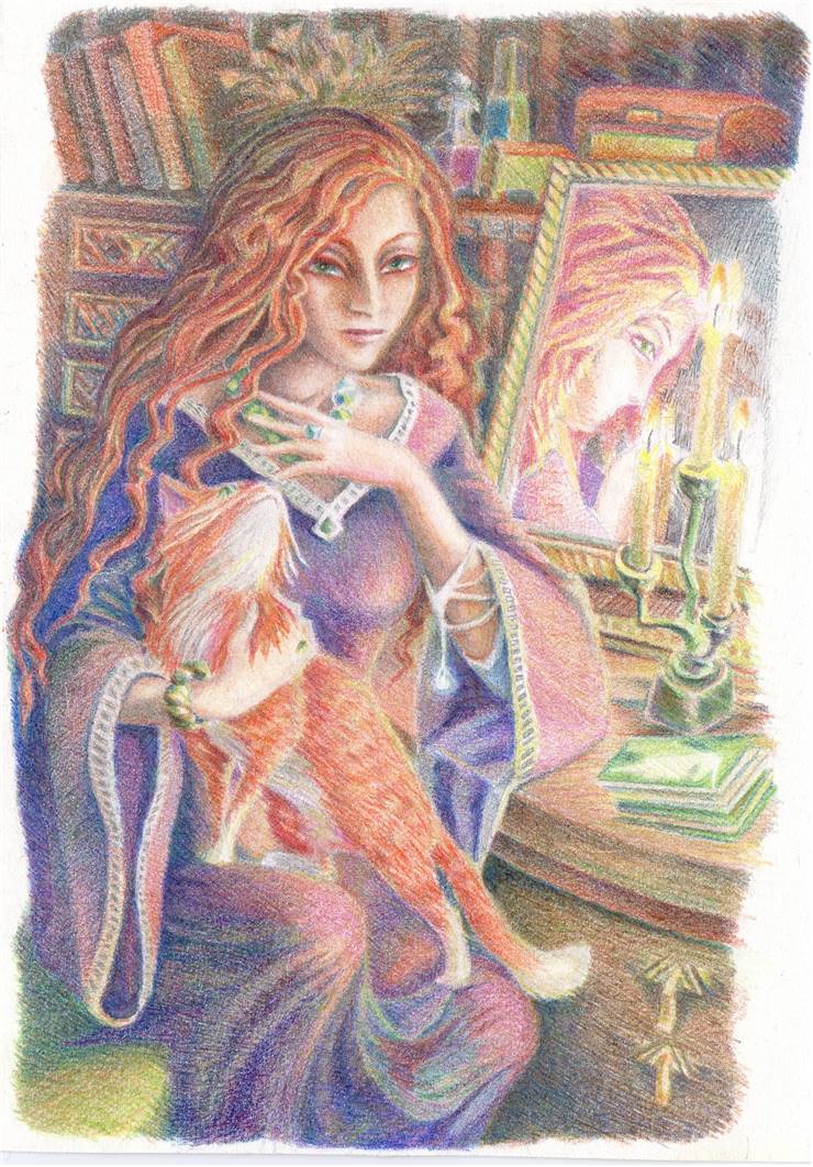 Antique Mirror Dressing Table